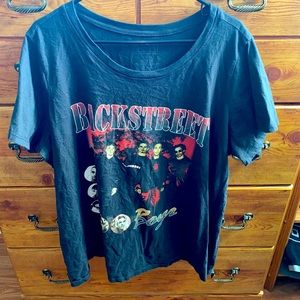 Torrid Black Backstreet Boys T-Shirt Size 3X
